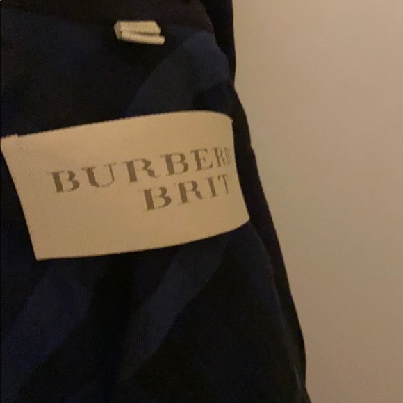 Burberry navy jacket - Picture 7 of 8